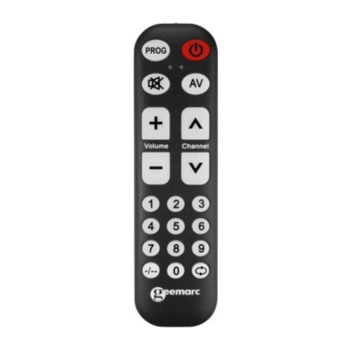Geemarc TV1 Universal Large Button Television Remote Control - Accessories4hearingaids