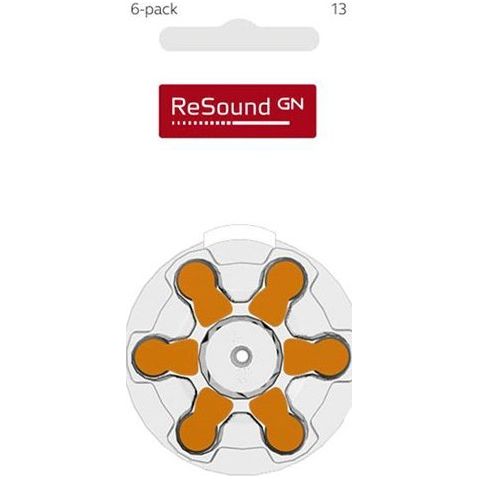 GN ReSound Hearing Aid Batteries Size 13 - 10 Pack - Accessories4hearingaids