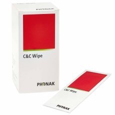 Phonak C&C Line Cleansing Tissues CT3 (Box of 25) - Accessories4hearingaids